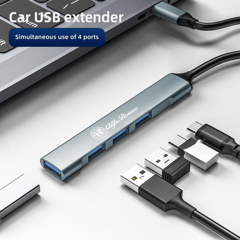 Multi Port Usb Hub - HUB USB 4 Port Kecepatan Tinggi
