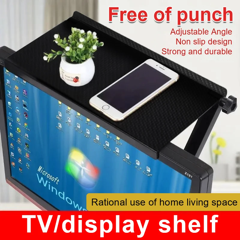 Document Holder Monitor - Rak Penyimpanan Atas Layar TV Rak