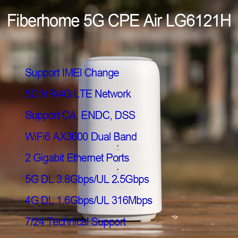 Router Nirkabel FiberHome 5G I - 4G Lte Router Sim ulasan dan harga
