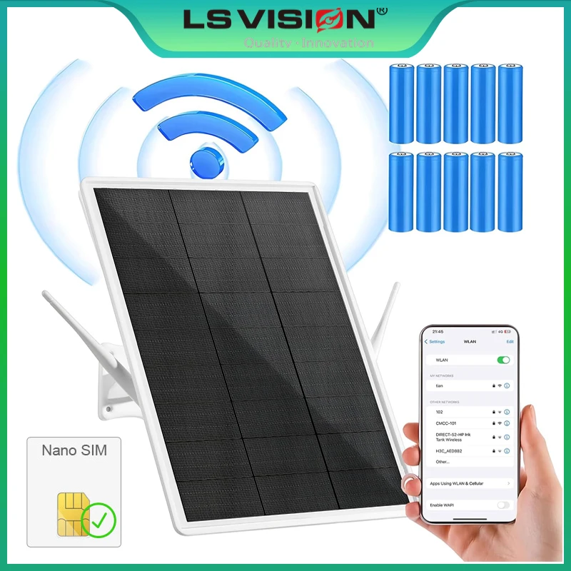 LS VISION Solar 4G LTE Modem R - 4G Lte Router Sim ulasan dan harga