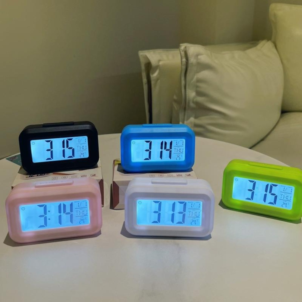 Jam Alarm Digital Layar LCD La - Office Tech Gadgets ulasan dan harga