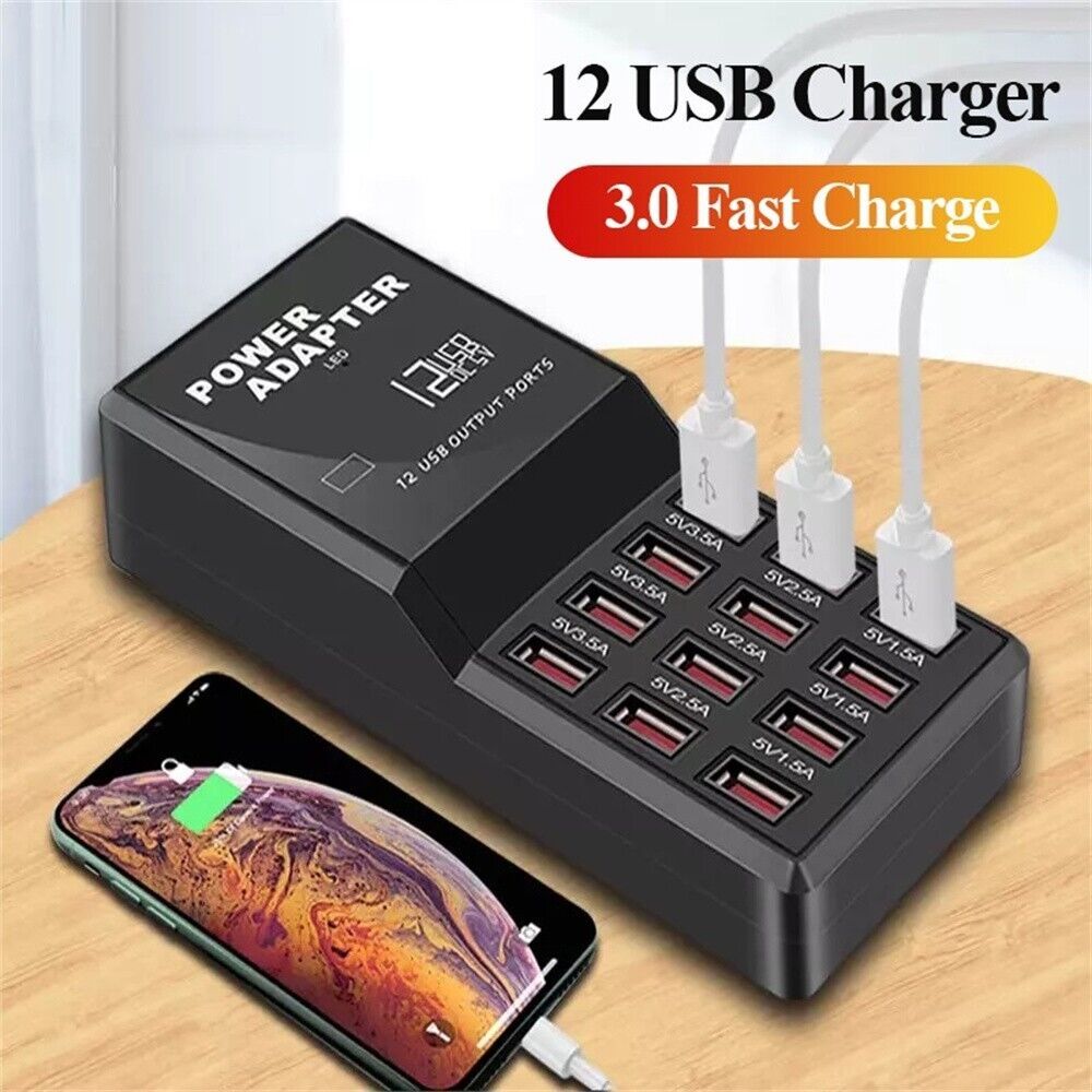 Stasiun Pengisian Daya USB Mul - Multi Port Usb Hub ulasan dan harga