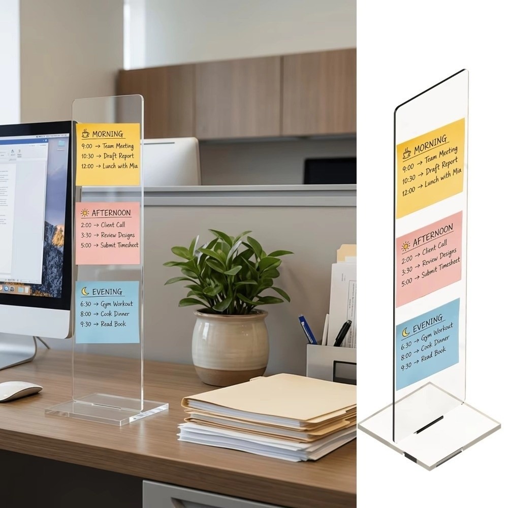 Papan Pesan Memo Akrilik, Peny - Document Holder Monitor ulasan dan harga