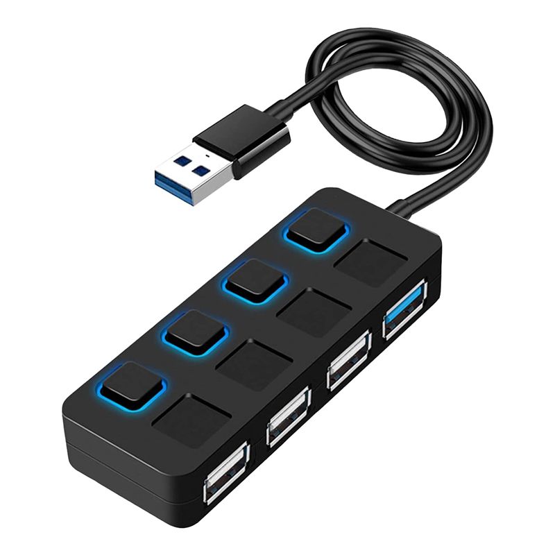 AAAE 4 Port USB 3.0 Hub dengan - Multi Port Usb Hub ulasan dan harga